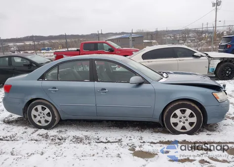2009 Hyundai Sonata Gls from USA, damaged, VIN 5NPET46CX9H549775